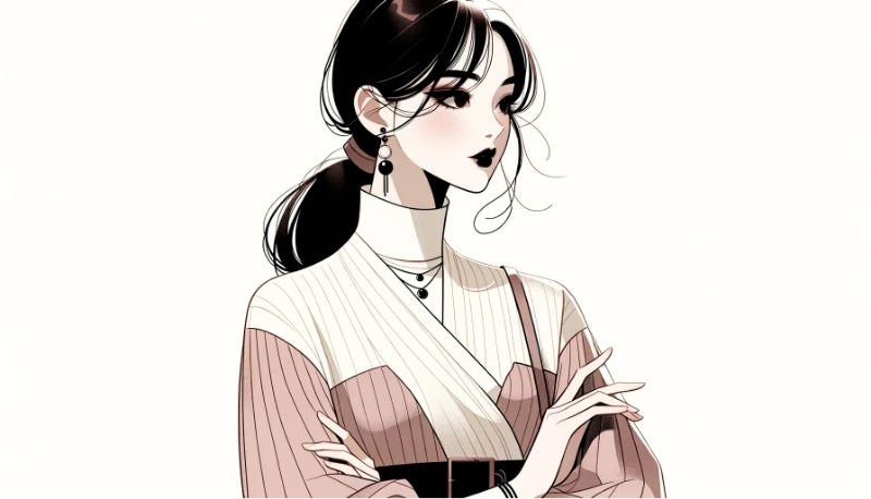 悩む女性のイメージ