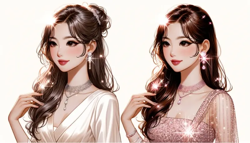 有名嬢と一緒に働くイメージ