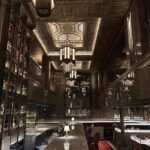 六本木ファブリックセブンの店舗画像。カウンター席を別角度から。